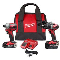 2893-22CX - 2 pc. Brushless Impact and Hammer Drill Driver Combo Set